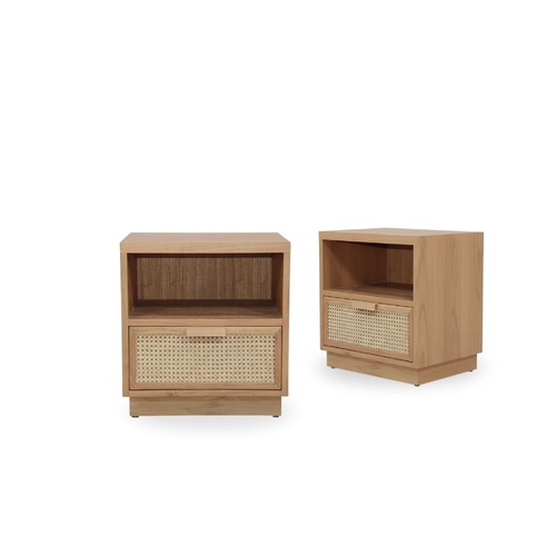 Vienna 1 Drawer Bedside | Set of 2 