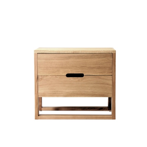 Solaris Bedside Table - Natural