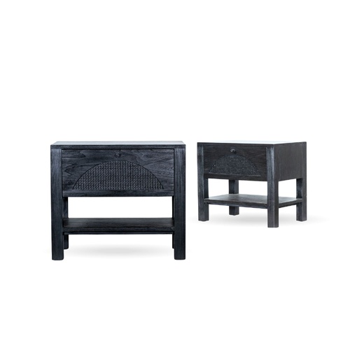 Loft Bedside - Charcoal | Set of 2 