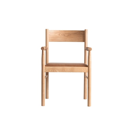 Misses Dining Chair - Saddle Camel Leather 