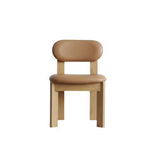 Joana Dining Chair - Tan/Natural 
