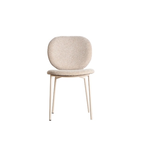 Jett Dining Chair - Linen/Off-White