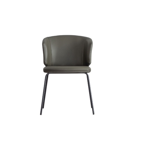 Leo Dining Chair - Dark Olive 