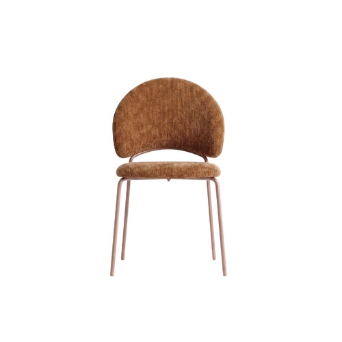 Millie Dining Chair - Chipmunk Chenille 