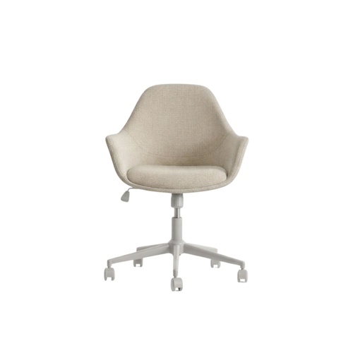 Bella Office Chair - Linen / Feather 