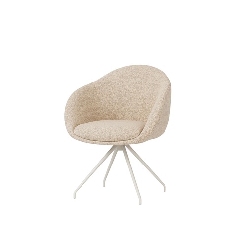 Zoe Swivel - Sahara Linen / Feather 