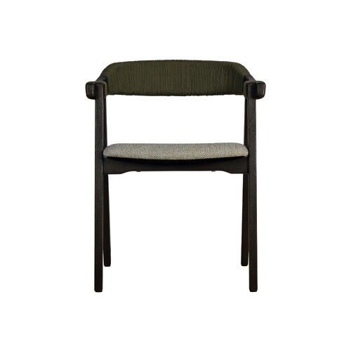 Chris Armchair - Charcoal/Noyack Mist/Olive