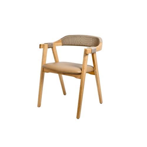 Chris Armchair  - Natural/ Tan VL/ Stone