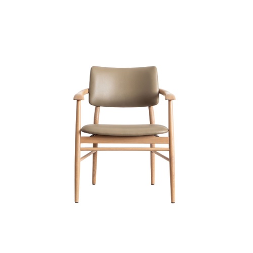 Evander Armchair - Teatree VL/Silver oak