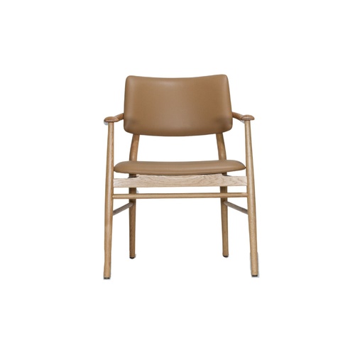 Evander Armchair - Tan VL/Nat 