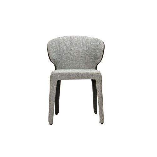 Bailey Dining Chair - Textured Grey/Black VL 