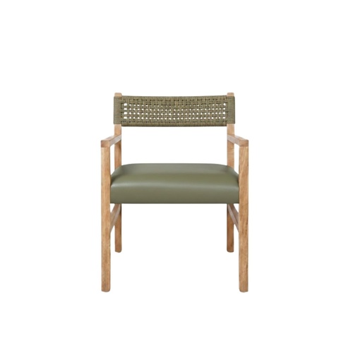 Hudson Armchair - Teatree/Seaweed