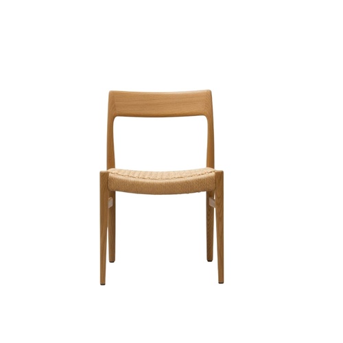 Aarhus Dining Chair | Natural Oak - Natural Cord