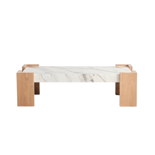 Samson Coffee Table - Dubai White