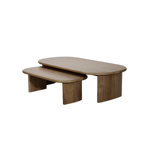 Jax Oval Coffee Table - Cacao