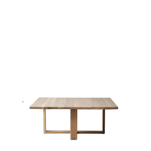 Zoe Square Coffee Table - Light Oak