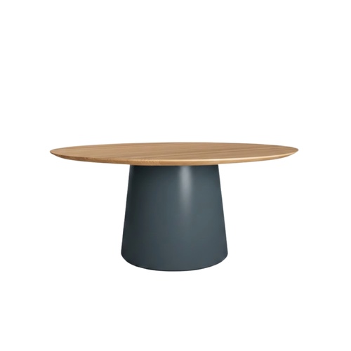 Luca Round Dining Table - Cacao/Eucalypt |  D160cm