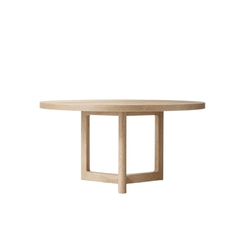 Baron Dining Table -  Silver | D150cm