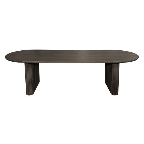 Addison Oval Dining Table - 280cm | Coal 