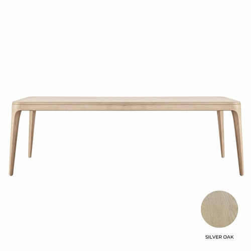 New York Dining Table - 200 | Silver Oak