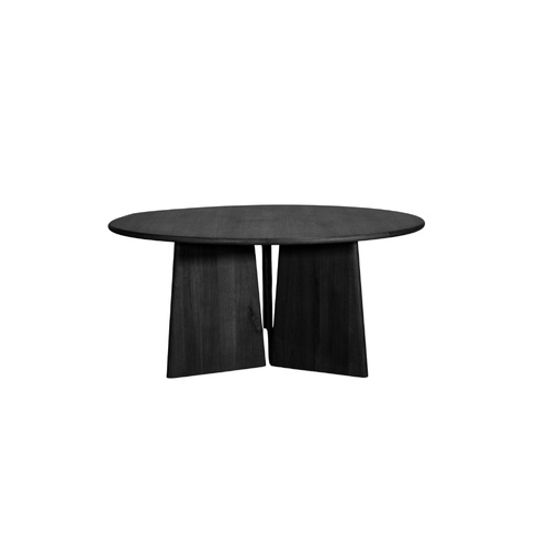 Jax Round Dining Table - 160cm | Charcoal 