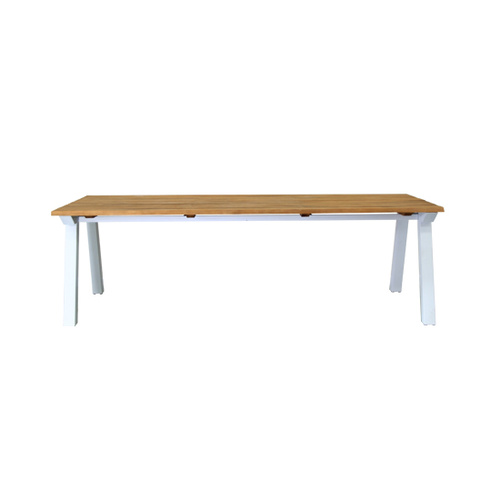 Eden Indoor Dining Table - White | 240cm
