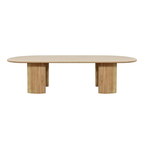 Jax Oval Dining Table - Natural | 280cm