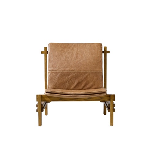 Brasilia Occasional Chair - Cocoa Brown 