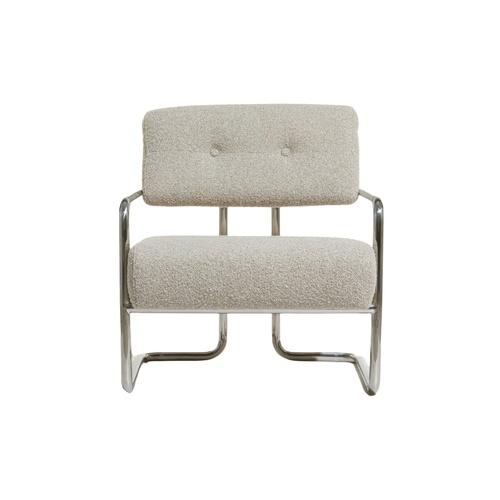 Paddington Occasional Chair - Light Grey Fabric