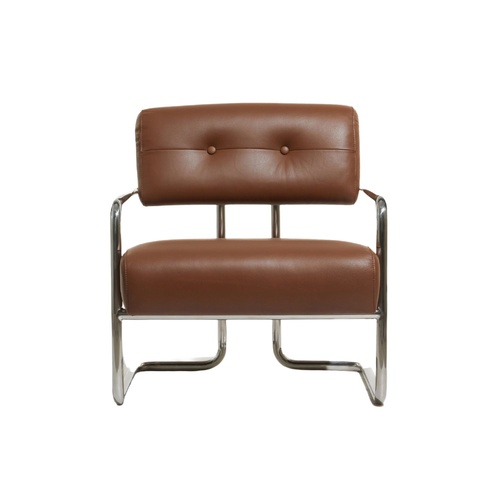 Paddington Occasional Chair - Chocolate Leather