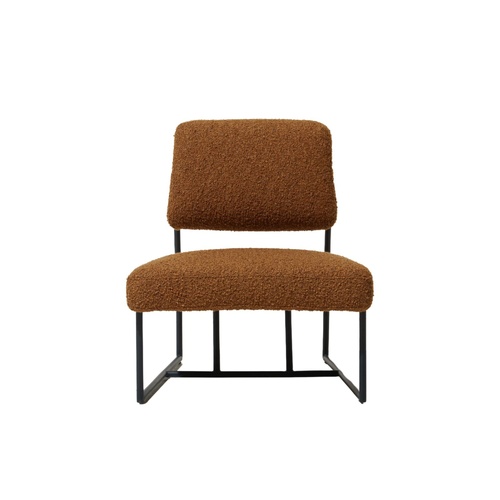 Pilot Lounge Chair - Boucle Orange