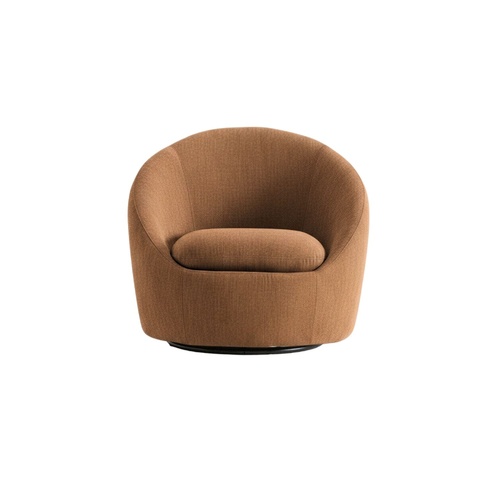Cleo Swivel Chair - Chipmunk