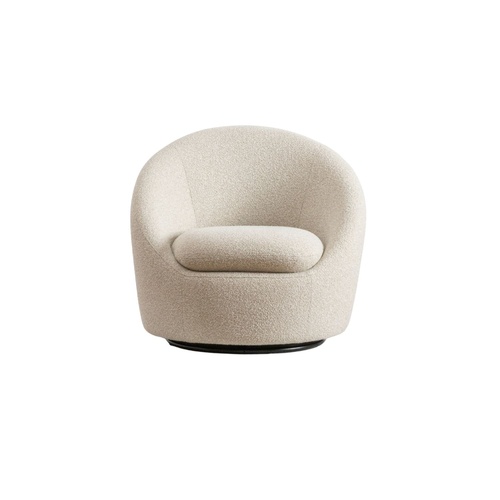 Cleo Swivel Chair - Cloud Natural 