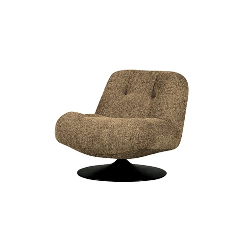 Arnie Swivel Chair - Milan Berber Brown