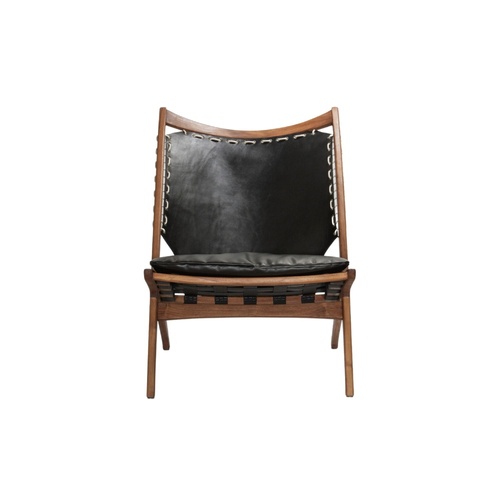 Bottega Lounge Chair - Black 
