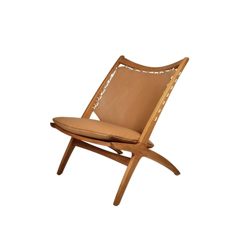 Bottega Lounge Chair - Tan 