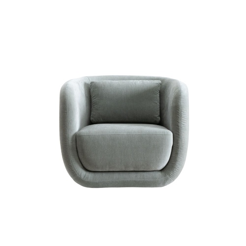 Freya Swivel Lounge Chair - Mossi Mineral