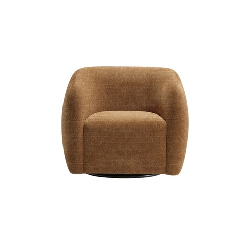 Fleur Swivel Lounge Chair - Chipmunk