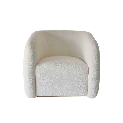 Fleur Swivel Lounge Chair - Natural Boucle 