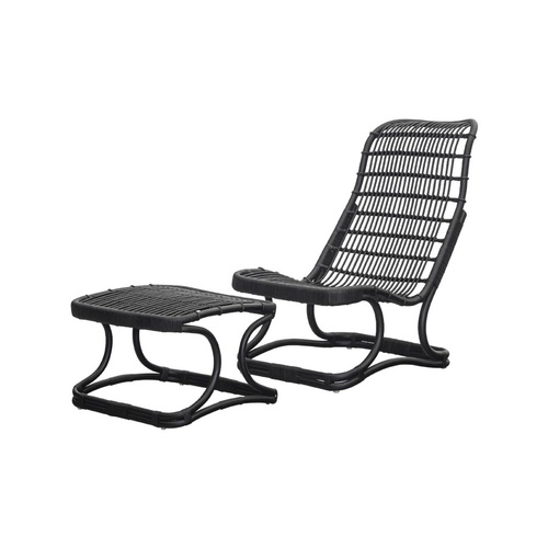 Chloe Lounge Chair & Stool 