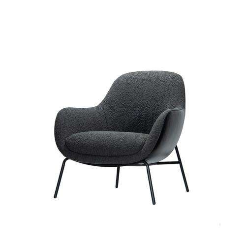 Nova Lounge Chair - Charcoal 