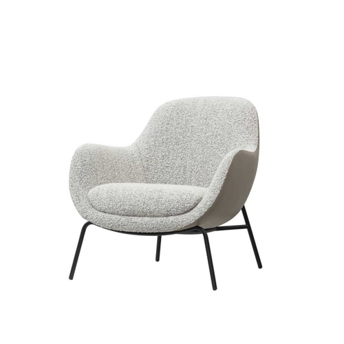 Nova Lounge Chair - Storm Boucle 
