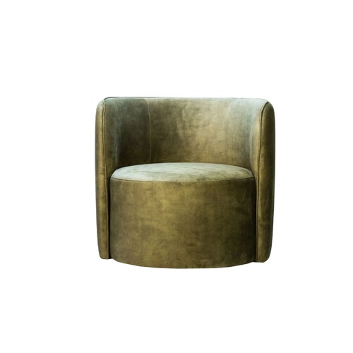 Audrey Swivel Chair - Lovely Moss