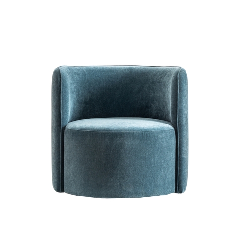 Audrey Swivel Chair - Mossi Teal 