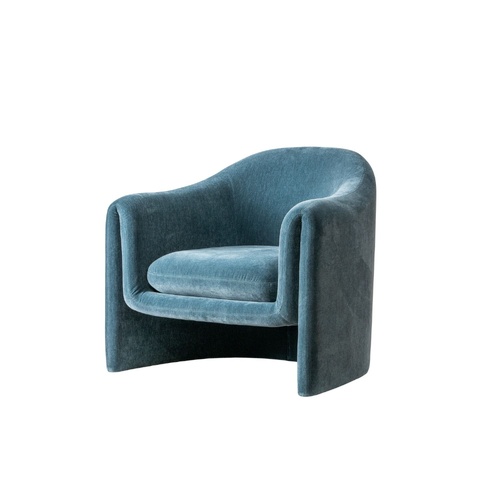 Vivien Lounge Chair - Teal 