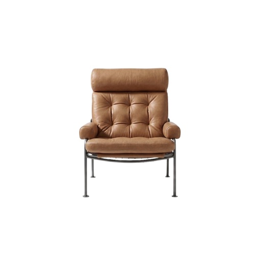 Brando Occasional Chair - Butter Cocoa Brown Leather