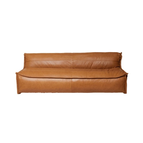 Homecrest Sofa | 200cm | Saddle Camel Leather 