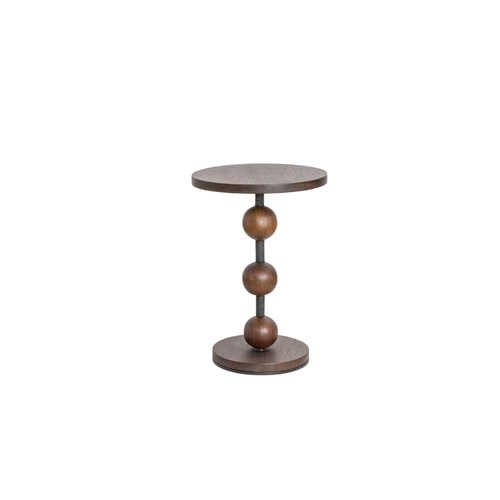 Henri Sphere Side Table - Coal