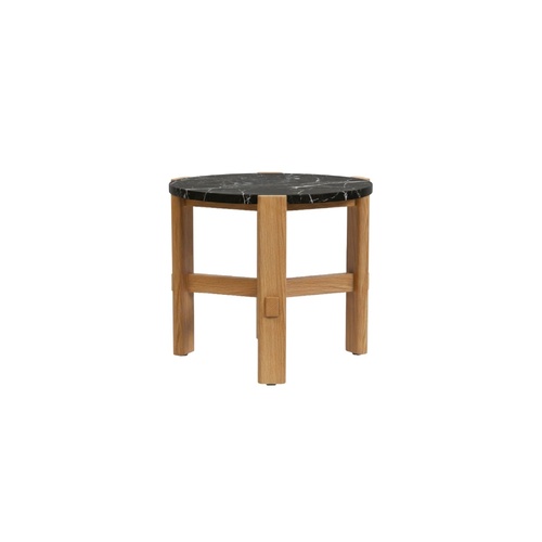 Liam Low Side Table - Natural/Black 