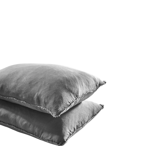 Linen Pillowcase - Slate